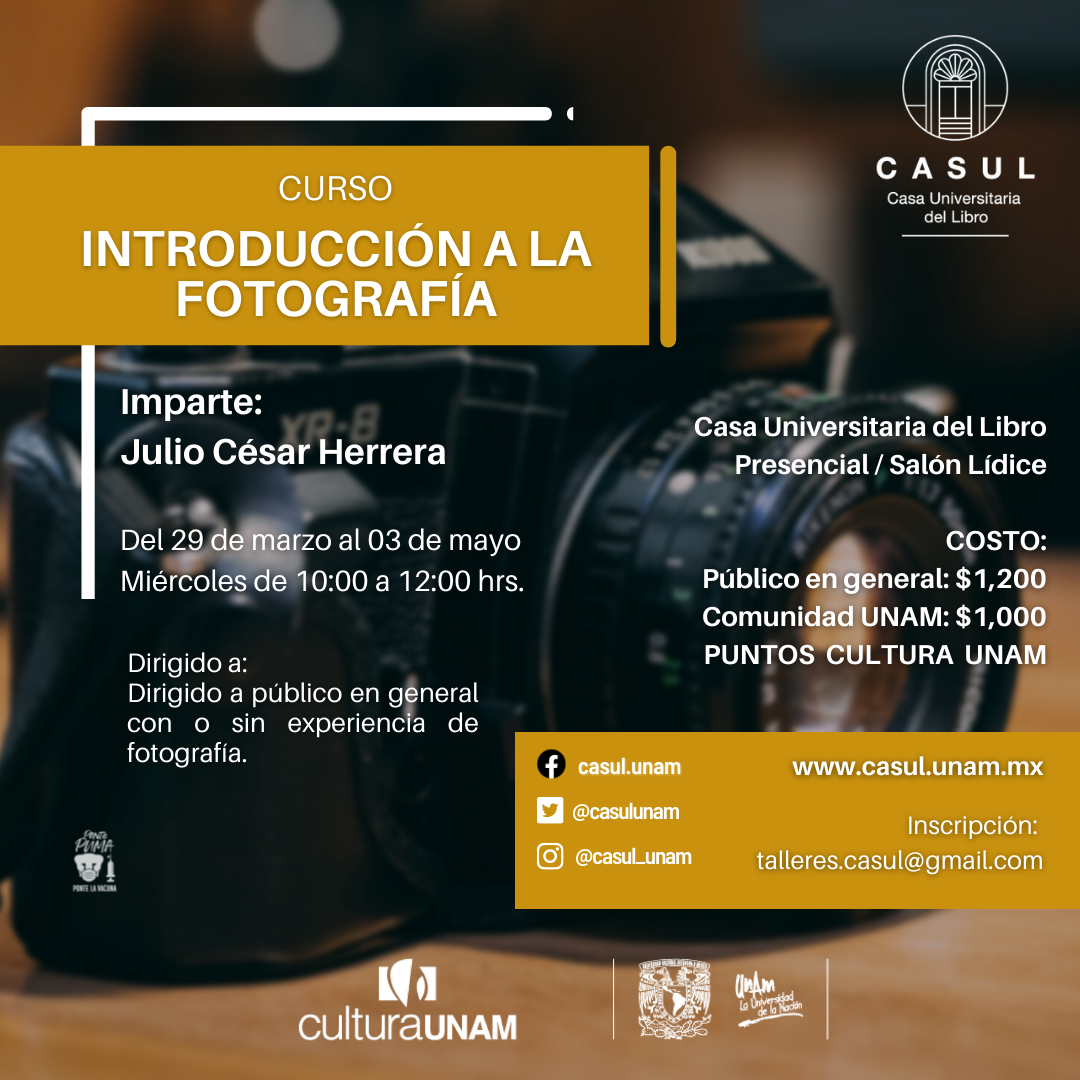 Culturaunam Introducción A La Fotografía 